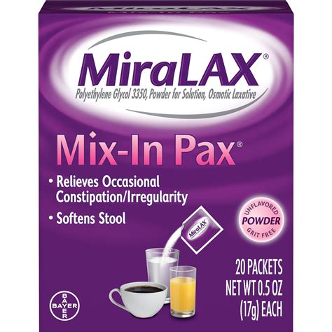 laxative for constipation relief